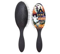Démêlant doux Halloween Peigne de massage pour cuir chevelu sain Poils doux Bureau et voyages Agences de Brosse à cheveux