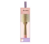 Demeliss Beauty - Brosse à Cheveux - Brushing - Brosse en Bois - Diamètre 32 mm - Tous Types de Cheveux - Picots à Double Hauteur en Nylon