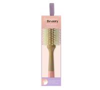 Demeliss Beauty - Brosse à Cheveux - Brushing - Brosse en Bois - Diamètre 32 mm - Tous Types de Cheveux - Picots à Double Hauteur en Nylon