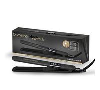 Demeliss Black Ceramic Lisseur 2 en 1 - Plaques Céramique Tourmaline Kératine - Lissage Brillant, Boucles Faciles - Température Réglable 150°C à 230°C - Écran Digital - Coiffage Professionnel