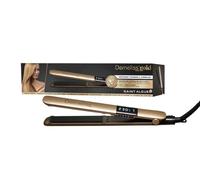 Demeliss SAINT ALGUE Lisseur GOLD - Lissage dès la Racine - Plaques Fines Céramique, Tourmaline - Température Réglable 150°C à 230°C - Cheveux Lisses à Ondulés - Design Ergonomique, Professionnel