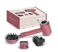 Demeliss SAINT ALGUE - Sèche-cheveux Nouvelle Génération - Collection Exclusive Cherry Chérie - Concentrateur, Diffuseur et Brosse Lissante Inclus