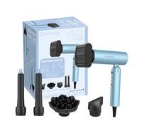 Demeliss SAINT ALGUE - Sèche-Cheveux Ultimate Dryer Set - Moteur BLDC 1300W - Léger Silencieux Compact - Embouts Coanda - Diffuseur - Accessoire Lissant - Fonction Ionique - Design Ergonomique