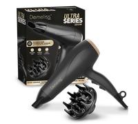 Saint Algue Sèche-cheveux Demeliss Ultra Series – Diffuseur, 3 températures, 2200 W – Noir