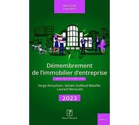 Démembrement De L'immobilier D'entreprise