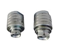 Demeras Adaptateur de Meuleuse D'angle vers Machine à Rainurer pour Rainurage de Précision sur Carrelage Mural en Brique, 2 Pièces 100 125mm M10 M14