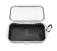 Demeras Antichoc Carry Box Outdoor Survival Antichoc Étui de Rangement étanche Boîte de Transport étanche à l'air Conteneur(Transparent)