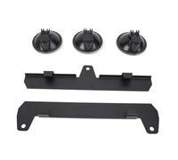 Demeras Base de Support de Voiture Satellite Rectangulaire, Petit Support de Toit de Voiture Satellite Rectangulaire Réglable avec Précision en ABS et Métal, Stable pour Bateaux