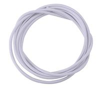 Demeras Câble de Frein de vélo de 3 m Fils d'acier et de Caoutchouc et de PVC durables pour Les vélos de Route Kit d'accessoires de Remplacement Replacemet(Blanc)