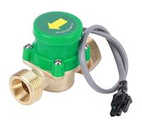 Demeras Capteur de Débit de Pompe à Eau HT-120, Interrupteur de Commande Automatique Résistant aux Hautes Températures pour la Maison et le Jardin AC220V 60W G3/4 Pouces