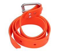 Demeras Ceinture de Poids de Plongée, Ceinture de Poids de Plongée, Rouleau Antidérapant, Réglable, Contrôle de flottabilité amélioré, Anti-âge, Antirouille, Chasse Sous-marine (Orange)