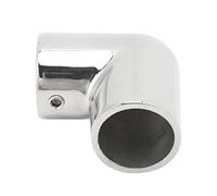 Demeras Connecteur de Tuyau coudé à 90 Degrés pour Bateau, Main Courante Robuste en Acier Inoxydable pour Applications Marines, Installation Facile, Conception à Angle Droit, 1 X 2 Voies pour Bateau