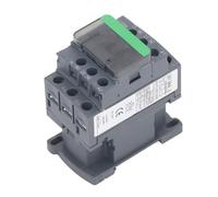Demeras Contacteur CA Basse Tension 9A avec Coque Ignifuge et Contacts en Alliage D'argent pour Installation électrique et Contrôle de Charge (Tension de bobine AC24V)