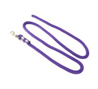 Demeras Corde Pulmonaire pour Cheval, Poignée Antidérapante, Laisse d'entraînement Cheval Robuste de 2M, Robuste et Polyvalente avec Crochet pour Le Contrôle de la Marche (Violet)