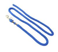 Demeras Corde Pulmonaire pour Cheval, Poignée Antidérapante, Laisse d'entraînement Cheval Robuste de 2M, Robuste et Polyvalente avec Crochet pour Le Contrôle de la Marche (Bleu Royal)