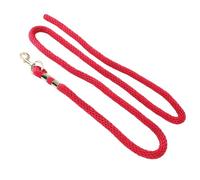 Demeras Corde Pulmonaire pour Cheval, Poignée Antidérapante, Laisse d'entraînement Cheval Robuste de 2M, Robuste et Polyvalente avec Crochet pour Le Contrôle de la Marche (Rouge)