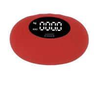 Demeras Dynamomètre électronique Rechargeable en Silicone, Testeur de Force de Poignée, Entraîneur Ergonomique 180kg 396lb pour un Usage Quotidien (KG)
