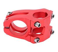 Demeras Élévateur de Guidon Léger à Tige Creuse de Vélo usiné CNC pour BMX et Vélos à Pignon Fixe 25.4mm (Rouge)