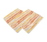 Demeras Ensemble de Housses de Coussin Décoratives, Douces et Respirantes, Style Ferme Boho, pour Salon, canapé, Jaune (50,8x50,8cm / 20x20 Pouces)