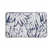 Demeras Housse de Coussin Bohème, Style Ferme coloré, pour canapé, Lit, Bleu Blanc, en Polyester, Paquet de 2 (50,8x30,5cm / 20x12 Pouces)