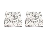 Demeras Housse de Coussin Texturée Style Boho, Gris Clair, Durable, Accessoire de Salon pour canapé (50,8x50,8cm / 20x20 Pouces)