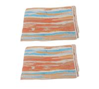 Demeras Housses d'oreiller Décoratives de Ferme Vintage, 4 Pièces, Tissu en Polyester Doux pour canapé, Chambre à Coucher, Multicolore (50,8x50,8cm / 20x20 Pouces)