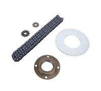 Demeras Kit Chaîne et Pignon T8F en Acier Durable