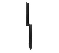 Demeras Kit d'ancrage de Poteau de Clôture en Acier Durable, pour Réparer Les Poteaux de Boîte aux Lettres de Support en Bois cassé, 33,86 Pouces