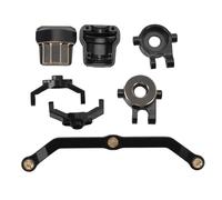 Demeras Kit de Maillons de Joint de Blocs de Direction, Kit de Maillons de Direction pour Chenille RC en Laiton Résistant à l'usure Améliorant Le Contrôle, Construction Solide Résistante aux Chocs