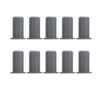 Demeras Kit de Montage de Câble, Bagues d'œillets de Câble Embellissent la Conception Anti-poussière Diamètre 0,75 Pouce 10 Pièces pour Centre Commercial de Bureau (Gris)