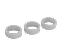 Demeras Manchon de Smart Ring, Protecteur d'anneau en Silicone Flexible en 3 Pièces Respectueux de la Peau pour l'exercice (S)