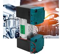 Demeras Mini Pompe à Vide, Faible Bruit, Durable, Grand Débit 10-20L/min, pour équipement de Laboratoire, DC12V/DC24V/AC220V
