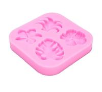 Demeras Moule de Cuisson Polyvalent Antiadhésif en Silicone, Moulage de Feuilles de Fleurs, pour Gâteaux, Chocolats et Objets Artisanaux, Matériau Durable de qualité Alimentaire
