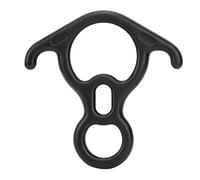 Demeras Mousqueton en Corne de bœuf Mousqueton d'escalade Clip Mousqueton descendeur pour Sauvetage Escalade 50KN