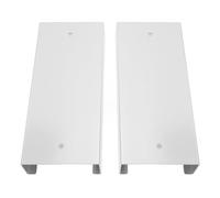 Demeras Organisateur de Bocaux, Support de Bocaux en Verre en Alliage d'aluminium Longue Durée, 2 Pièces pour Armoire (3,9 pouces)