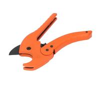 Demeras Outil de Coupe de Tuyau en PVC, Ciseaux de Tuyau en PVC Robustes, Mécanisme à Cliquet Robuste, Lames Concises en Acier allié pour le Jardinage