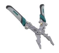 Demeras Outil de Sertissage de Câble, Dénudeur de Fil Pliable en Acier au Chrome Vanadium de Haute dureté pour la