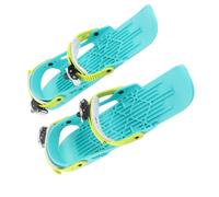 Demeras Patins de Ski Courts, Mini Patins de Ski en Nylon Durable pour Les Activités de Neige, Faciles à Transporter avec Sac de Rangement, Adaptés aux Amateurs d'hiver (Petite Taille)