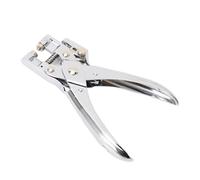Demeras Perforateur Monotrou de 5 Mm, Outil Robuste pour la Fabrication du Papier et le Bureau, Construction Métallique, capacité de 30 Feuilles