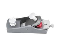 Demeras Petite Raboteuse à Main, Raboteuse à Main à Fond Plat Facile à Utiliser, épaisseur de Coupe Réglable avec Bloc usiné CNC, Lame en Acier VG10 pour l'artisanat