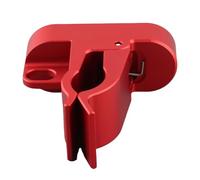 Demeras Pince de Chariot Magnétique, Pince de Support d'accessoire de Chariot Robuste en Alliage d'aluminium Compact à Large compatibilité pour l'itinéraire (Rouge)