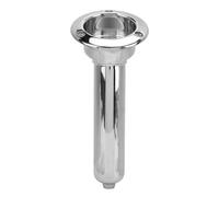 Demeras Porte-gobelet de Canne à Pêche pour Bateau, Support de Canne à Pêche Marin Antirouille à stabilité Améliorée, Longue Durée pour Yacht (30 degrés)