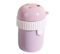 Demeras Récipient à Cure-dents, Joli Support Décoratif pour Cure-dents en Plastique, Pratique pour le Salon et le Restaurant (Rose)