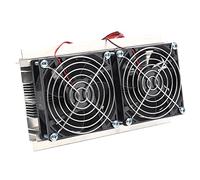 Demeras Refroidisseur Peltier Thermoélectrique à Double Cœur pour Solutions de Refroidissement D'espace Compactes - Dispositif de Réfrigération à Semi-conducteur Silencieux et Efficace