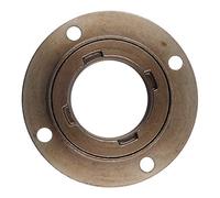 Demeras Roue de Scooter électrique, Accessoire de Roue de Scooter de Volant sans Dents en métal à Quatre Trous pour Scooter électrique