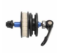 Demeras Support de Chaîne de Vélo Antirouille, Outil de Moyeu de Vélo pour le Nettoyage et le Transport de la Chaîne, Support de de en Alliage D'aluminium