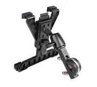 Demeras Support de Tablette de Moto Robuste, Stable, Réglable en Hauteur, Facile à Installer, Support de Tablette de Vélo pour iOS