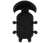 Demeras Support de Téléphone de Moto, Support de Téléphone de Vélo Absorbant Les Chocs Facile à Installer, Coussinet en Silicone à 8 Griffes, Angle Réglable avec Chapeau étanche pour Tricycle