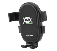 Demeras Support de Téléphone de Vélo, Support de Téléphone sur Guidon Noir, Dégagement Rapide Absorbant Les Chocs pour 4,7 à 7,1 Pouces pour Motos et Scooters