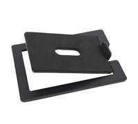 Demeras Support D'enceinte de Bureau Inclinable pour des Performances Améliorées - Rembourrage en Mousse Léger pour la stabilité et Un Support de 7,7 LB - Idéal pour Une Installation à la Maison ou